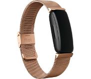 Fitbit Inspire 2 Metalen Bandje Roségoud