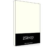ISleep Kussenslopen Perkal Katoen - 2 Stuks - Licht Beige