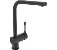 Ideal standard Venlo keukenkraan met vaste uitloop 34,8 cm, zwart