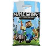 Minecraft 10 Minecraft uideelzakjes -Uitdeelzakje - Uitdeelzakjes - verjaardag - kinderfeestje - Noob - Bouwen - Minecraft -Jongens - Meisjes - Feest - Partijtje -Uitdelen - Trakteren
