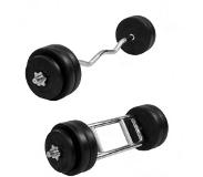 Gorilla Sports Triceps Trainer - Halterstang - Barbell - Schroefsluiting - 30 mm