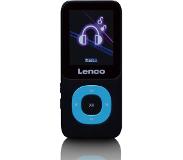 Lenco Xemio-659BU - MP3/MP4-speler met 4GB micro SD kaart, blauw