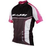 Massi Pro Team Short Sleeve Jersey Roze M Man