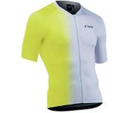 Northwave Blade Short Sleeve Jersey Grijs/Fluorescerend Geel