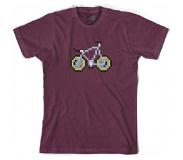 Cinelli Pixel Laser Short Sleeve T-shirt Rood L Man