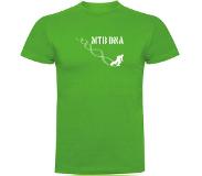 Kruskis Mtb Dna Short Sleeve T-shirt Groen L Man