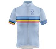 Otso Stripes Short Sleeve Jersey Blauw M Man