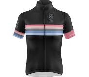 Otso Stripes Short Sleeve Jersey Zwart L Vrouw