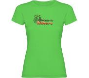 Kruskis Retro Bikers Short Sleeve T-shirt Groen M Vrouw