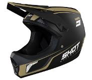 Shot Rogue Full Face Helm Zwart / Goud