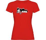 Kruskis Extreme Mtb Short Sleeve T-shirt Rood XL Vrouw