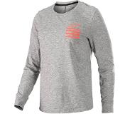 Alpine Stars Stella Merino Ls Jersey - Fietsshirt - Dames Melange Mid Gray Coral L