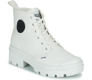 Palladium Pallabase Twill Witte Sneakers Stof 39