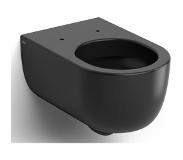Clou Hammock randloze wandtoilet 37x56cm Keramiek Zwart mat CL/04.01050.21