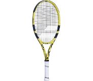 Babolat Tennisracket Babolat Junior Aero 26 Yellow Black (Bespannen)-Gripmaat L0