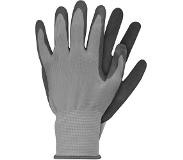 Talentools - Werkhandschoenen - Latex - Grijs - Maat M