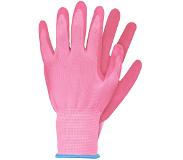 Strabox Werkhandschoenen latex roze M