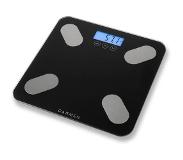 Carmen CBS0301B - Personenweegschaal - Weegt tot 180 KG - Digitaal - Lichaamsanalyse BMI - Tot 10 gebruikers - Zwart