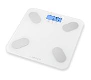 Carmen CBS0301W - Personenweegschaal - Weegt tot 180 KG - Digitaal - Lichaamsanalyse BMI - Tot 10 gebruikers - Wit