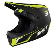 Shot Rogue Full Face Helm Zwart / Geel