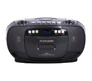 Thomson RK200DAB - Draagbare Radio CD speler - DAB+ - Casette - Zwart