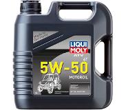 Liqui moly Atv 4t 5w50 4l Motor Oil Zilver