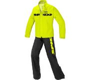 Spidi Sport, Rain suit 2pcs. ,neon geel/zwart ,XS