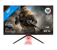 Raider Ultra Gaming Monitor - 165Hz - QHD (2560x1440) - IPS - 1 ms - FreeSync/G-Sync - RGB - 32 inch