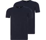 HUGO BOSS Heren Polo's & T-shirts Tshirtrn 2p Modern - Zwart - Maat S
