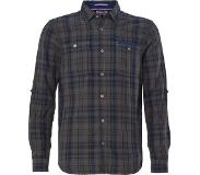 Scotch & Soda Casual overhemd Regular-Fit Checked Flannel Shirt Donkergroen Heren | Maat XL