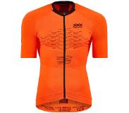 X-Bionic The Trick 4.0 Bike Full Zip Shirt Short Sleeves for Men - trick orange/opal black