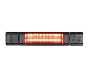 Eurom Heat en Beat met Bluetooth Speakers Zwart