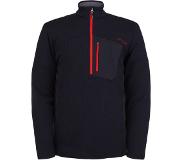 Spyder Skipully Spyder Men Bandit Half Zip Black Red-S