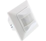 Klemko bewegingsschakelaar (cpl) pir wand kunststof, creme/wit/elektrowit