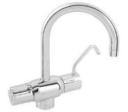 Venlo Venlomix Medical New 1-gats wastafelkraan thermostatisch m. haak m. desinfectie m. draaibare uitloop chroom A5547AA