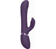 VIVE Etsu Luxe Vibrator met verwisselbare clitoris sleeves - Paars