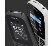 Nokia 105 - 4e Editie - Zwart - Dual Sim - Simlock vrij - Prepaid telefoon met simkaart
