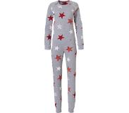 Rebelle - Colourful Star - Pyjamaset - Grijs/Rood - Maat 48