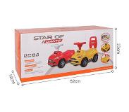 Eco toys Sports Geel Loopauto met Muziek HC516257 div