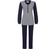Ringella zigzag pyjama katoen - Blauw - Maat - 40