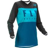 FLY Racing Jersey F-16 Blauw L Vrouw
