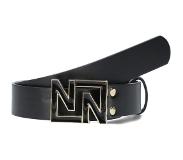 NIK&NIK Riem Enamel Belt Zwart