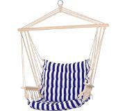 Progarden Hangstoel blauw gestreept