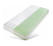 Breckle Pocketveringsmatras Luxe 7-zones-pocketveringskern, ventilerend, comfortschuimvulling, made in germany hoogte 21 cm