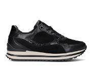 Gabor Dames Lage Sneakers 525 - Zwart - Maat 43