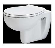 Sanexo Toiletpot Hangend Durance Randloos Diepspoel Met Softclose Toiletbril Odet Wit