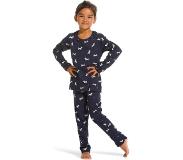 Rebelle Meisjes Pyjama Donkerblauw 116
