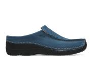 Wolky Seamy Slide Atlantisch Blauw Nubuck Slippers Dames | Maat: 39 | Winter & Zomer