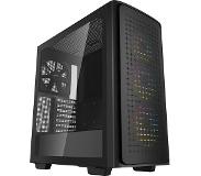 DeepCool CK560 2x USB-A 3.2 (5 Gbit/s), USB-C 3.2 (5 Gbit/s), Audio, Window-kit