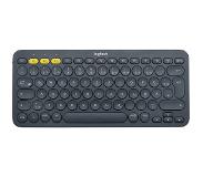 Logitech K380 Draadloos Toetsenbord QWERTY Grijs